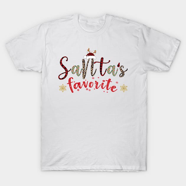 Santa's Favorite T-Shirt by little.tunny